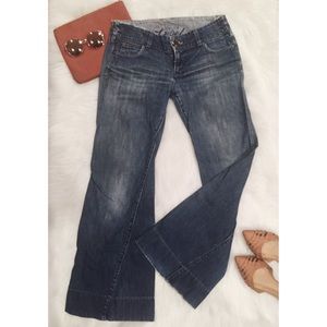 Nordstrom - Level 99 Wide Leg Jean